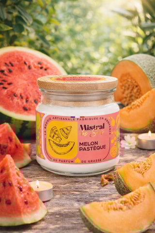 Melón sandía - Vela perfumada