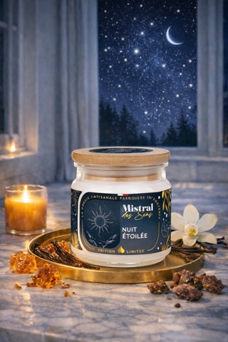 Noche estrellada - Vela perfumada