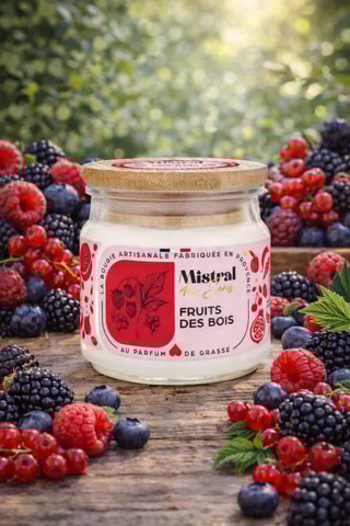 Frutos del bosque - Vela perfumada