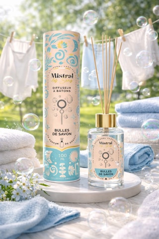 Burbujas de jabón - Ambientador de varillas - 100 ml