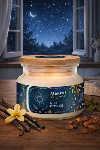 Noche estrellada - Vela perfumada