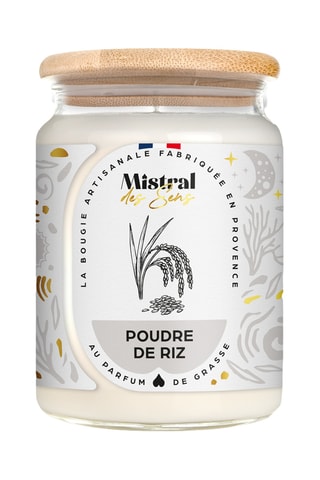 Polvo de arroz - Vela perfumada
