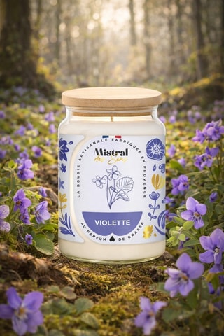 Violeta - Vela perfumada