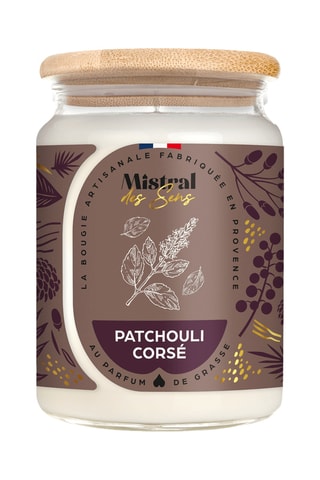 Pachuli intenso - Vela perfumada