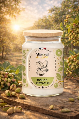Pistacho dulce - Vela perfumada