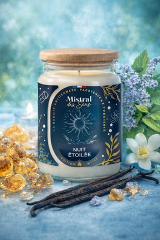 Noche estrellada - Vela perfumada