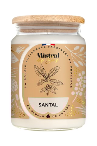 Sándalo - Vela perfumada