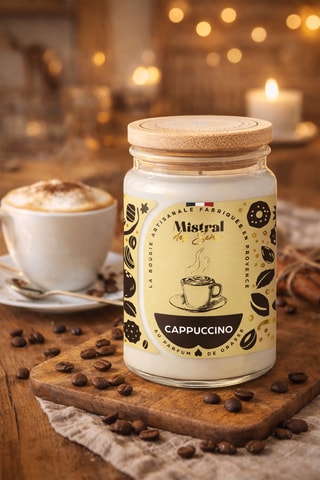 Capuchino - Vela perfumada 