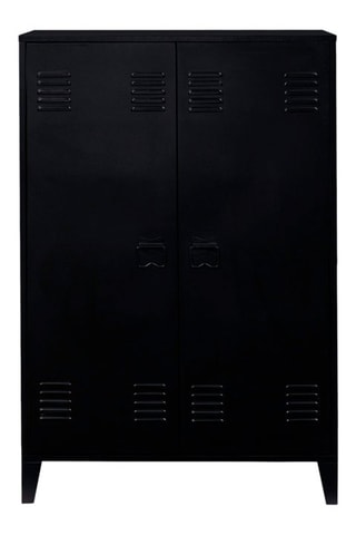 Móvel de arrumação 2 portas Storen Preto