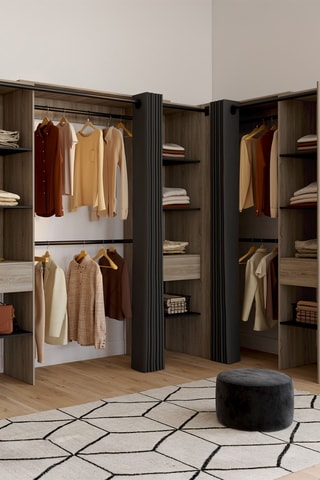 Roupeiro de canto - 230 x 140 x 180 cm