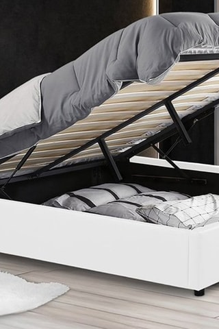 Cama com arrumação com sommier Otto - Área de deitar 140 x 190 cm