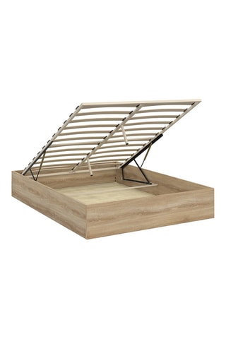 Cama com arrumação e sommier Malta - Área de deitar 140 x 190 cm