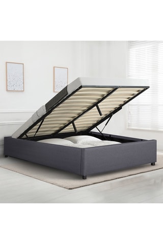 Cama com arrumação e sommier Otto - 160 x 200cm