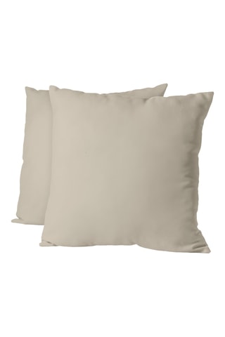 2 fundas de almohada - Beige