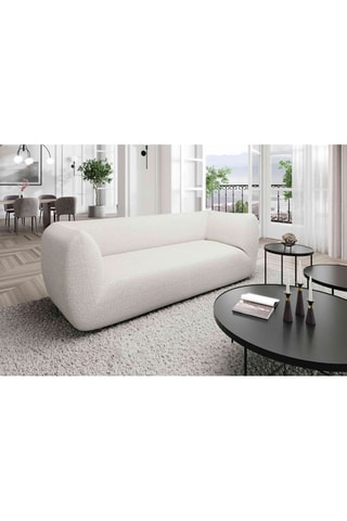 Canapé droit Leroy Blanc