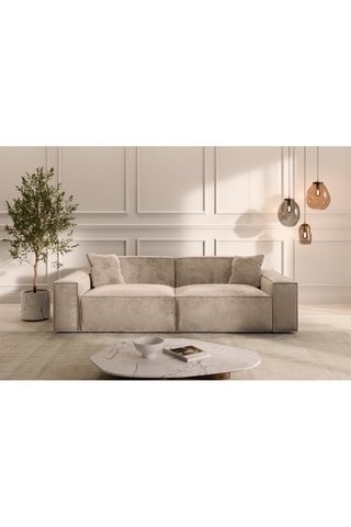 Canapé droit Lionel Sable