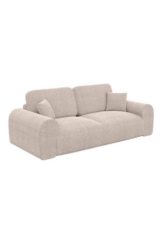 Canapé Dion - Beige - 2 places - En polyester