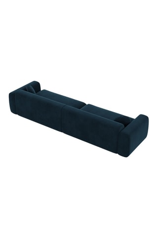 Canapé Moloko - Bleu foncé - 4 places - En polyester