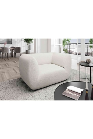 Fauteuil Maitano - Blanc - En polyester