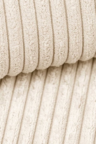 Fauteuil Lionel - Beige clair - Toucher velours