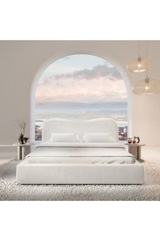 Lit-coffre avec sommier Zoe - Couchage 140 x 200 cm