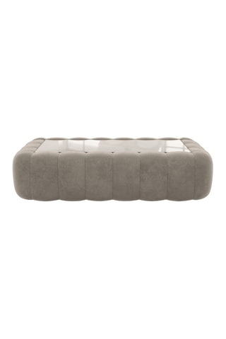 Table basse rectangulaire Nuvola - Beige foncé