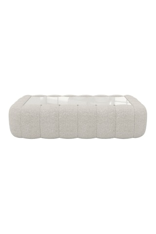 Table basse rectangulaire Nuvola - Blanc