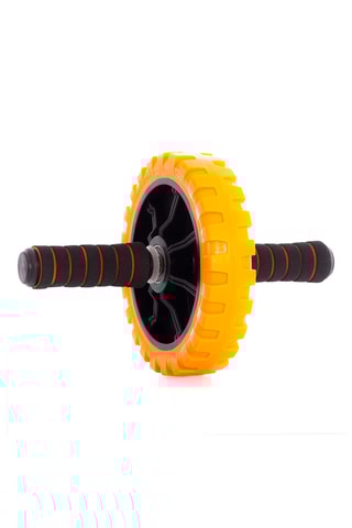 Rueda abdominal - Negro y amarillo