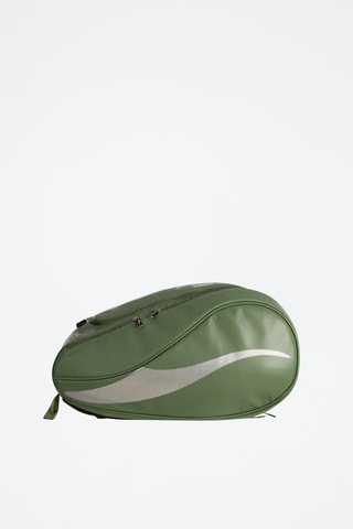 Mochila de pádel - Verde oliva y gris claro