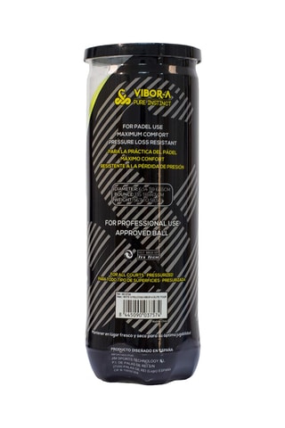 3 pelotas de pádel