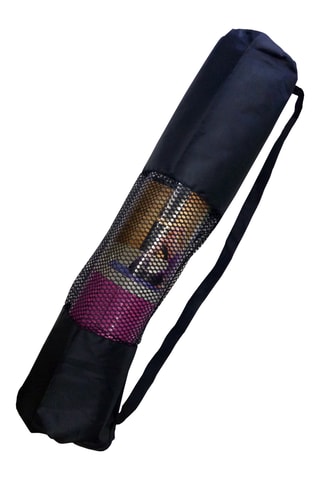 Bolsa de transporte para alfombra de yoga - Negro