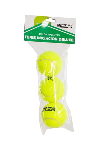 3 pelotas de tenis