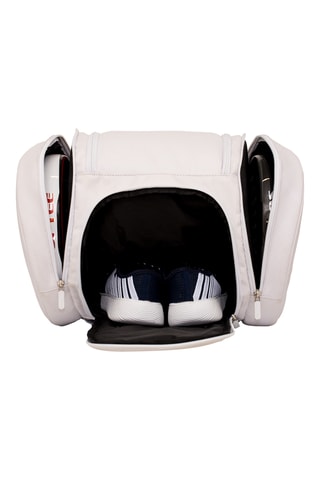 Mochila de pádel - Blanco y gris claro
