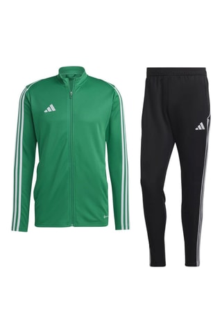 Chaqueta y pantalón - Verde oscuro y negro