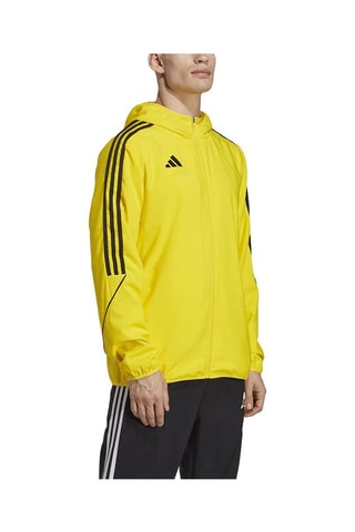 Impermeable con capucha - Amarillo