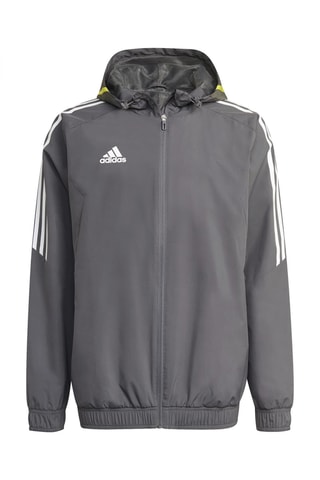 Chaqueta de entrenamiento con capucha - Gris oscuro