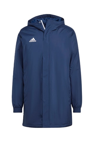 Parka con capucha - Azul marino