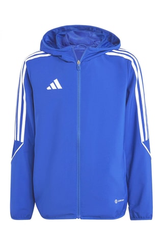 Chaqueta con capucha - Azul eléctrico