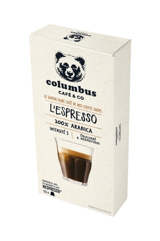 Café Espresso intensité 5  - 10 x 10 capsules compatibles Nespresso®