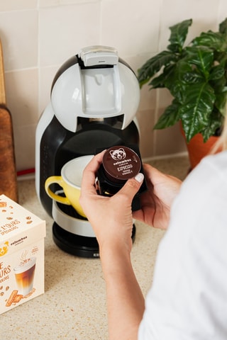 Café Latte de l'ours spéculoos Columbus - 4 x 12 capsules compatibles Nescafé et Dolce Gusto
