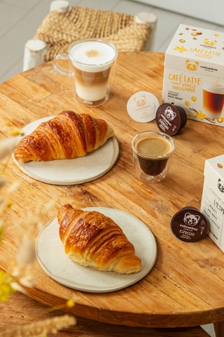 Café Latté vanille macadamia Columbus - 4 x 12 capsules compatibles Nescafé et Dolce Gusto