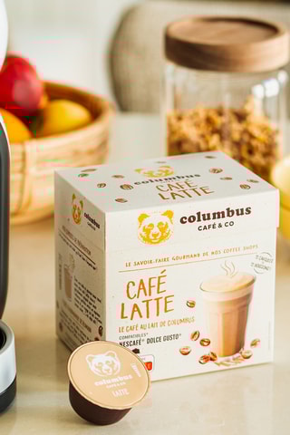 Café Latté - 12 x 12 capsules compatibles Nescafé et Dolce Gusto