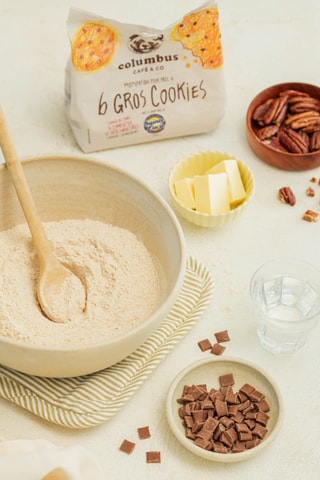 6 cookies au chocolat au lait - 390 g