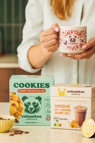 6 cookies au chocolat au lait - 390 g