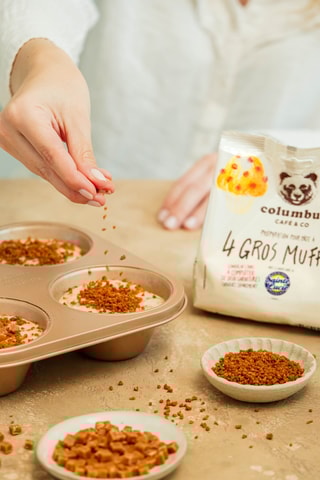 6 muffins au chocolat noir - 340 g