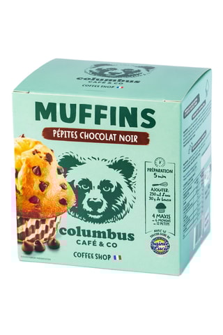 12 muffins au chocolat noir - 340 g