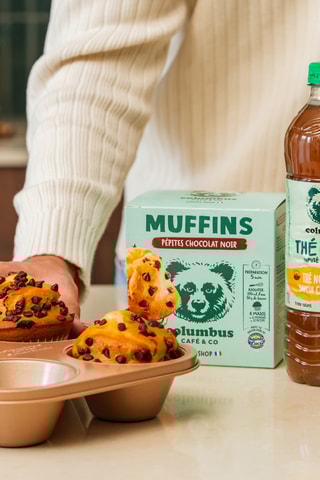 12 muffins au chocolat noir - 340 g