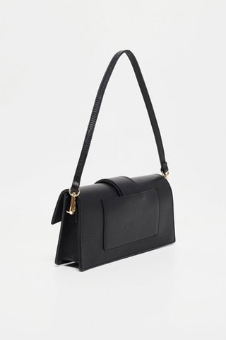 Leren Schoudertas Shana   - Zwart