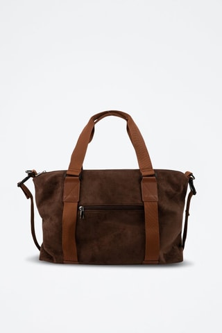 Leren Shopper  - Bruin