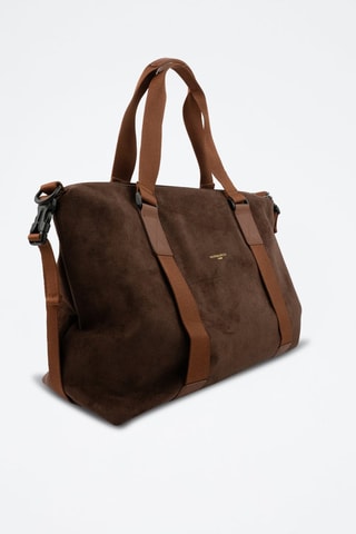 Leren Shopper  - Bruin